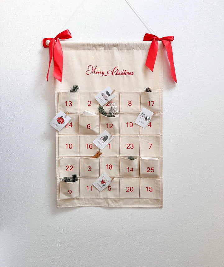  Red Personalized Advent Calendar with Name Embroidery – Reusable Canvas Christmas Countdown Wall Decor hellolittlefox personalized-advent-calendar-with-name-embroidery-reusable-canvas-christmas-countdown-wall-decor hellolittlefox.myshopify.com