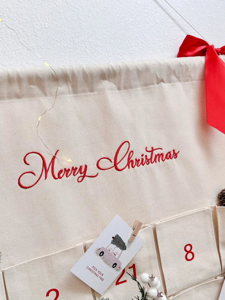  Red Personalized Advent Calendar with Name Embroidery – Reusable Canvas Christmas Countdown Wall Decor hellolittlefox personalized-advent-calendar-with-name-embroidery-reusable-canvas-christmas-countdown-wall-decor hellolittlefox.myshopify.com