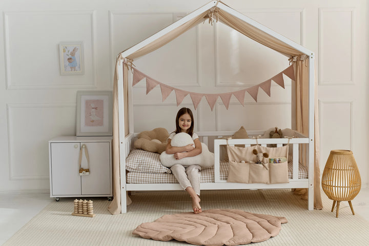 Product image from hellolittlefox - handmade item Pale Pink Linen Baby Canopy Curtains – Soft Linen Bed Curtains for Montessori & House Beds hellolittlefox light-pink-linen-baby-canopy-new-bed-curtains-perfect-for-montessori hellolittlefox.myshopify.com