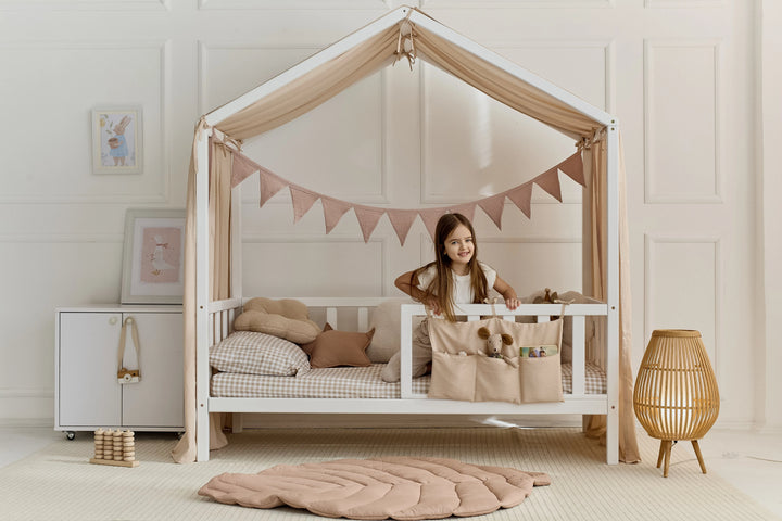 Product image from hellolittlefox - handmade item Pale Pink Linen Baby Canopy Curtains – Soft Linen Bed Curtains for Montessori & House Beds hellolittlefox light-pink-linen-baby-canopy-new-bed-curtains-perfect-for-montessori hellolittlefox.myshopify.com