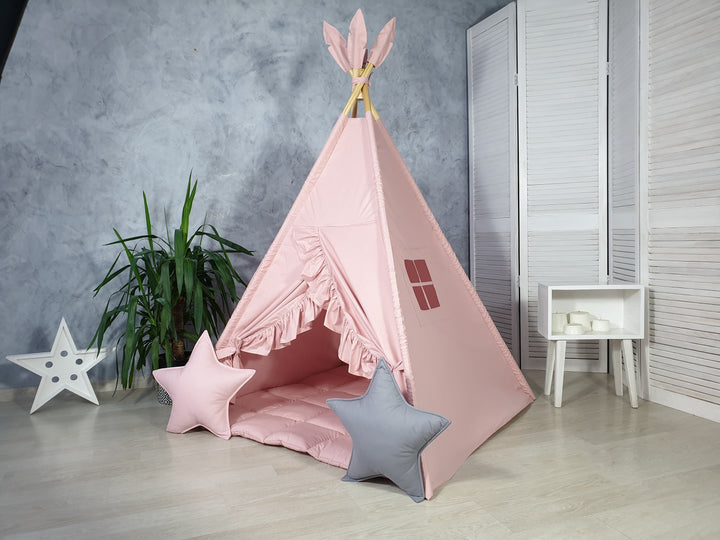 Encourage her creativity with a Kid&#39;s Pretend Play Teepee, a delightful gift for her first birthday.