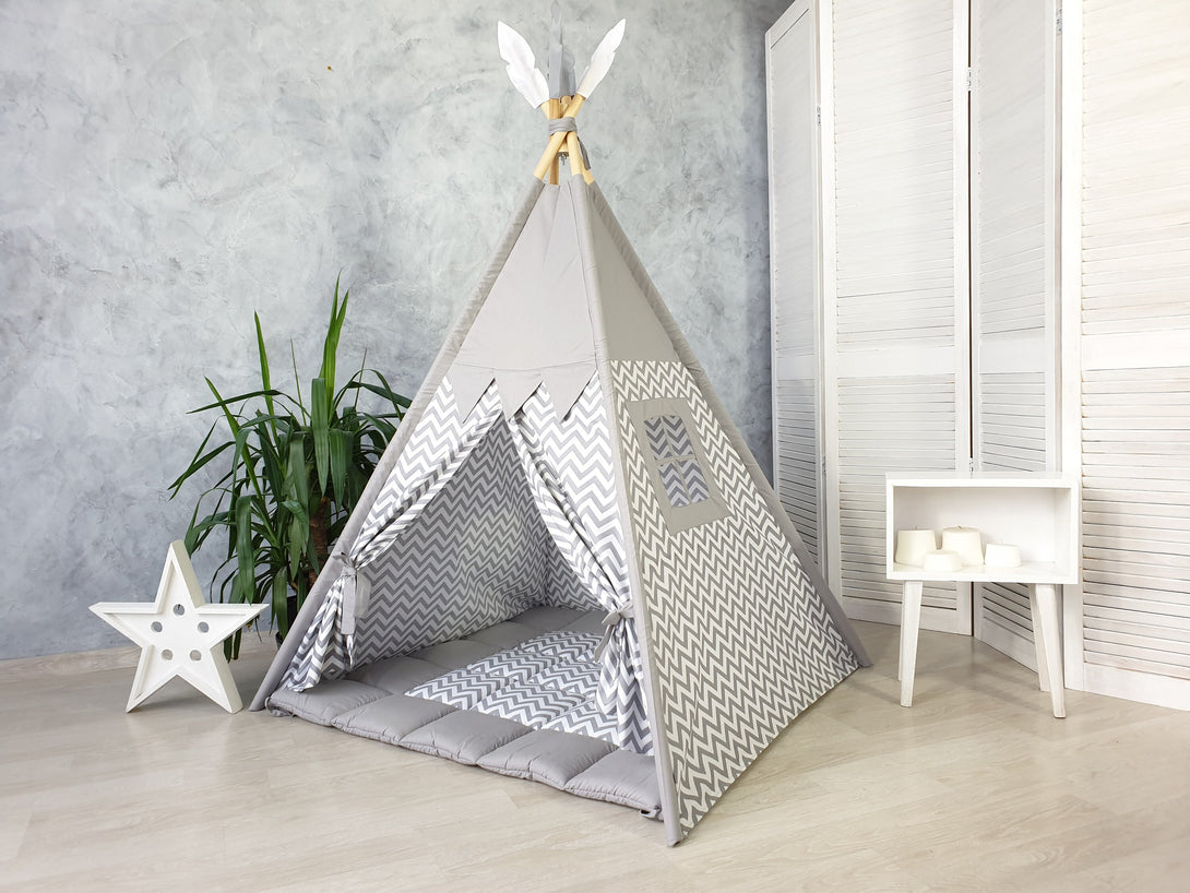 Explore a world of imagination with this kids&#39; play tent, an ideal personalized birthday gift for little ones.