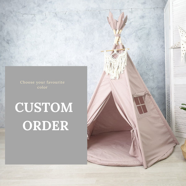 Teepees For Kids | Kids Indoor Tent, Tipi Zelt Kinder, Toddler Gifts, Gifts For Toddlers, Birthday Gift For Kid, Christmas Gift Kids