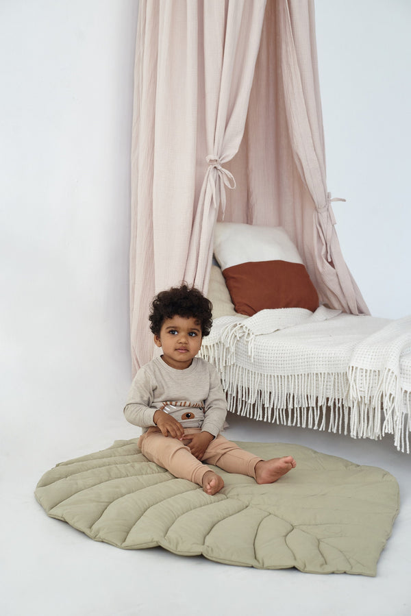 Beige Muslin Canopy: The Perfect Blend of Elegance and Comfort for Your Nursery