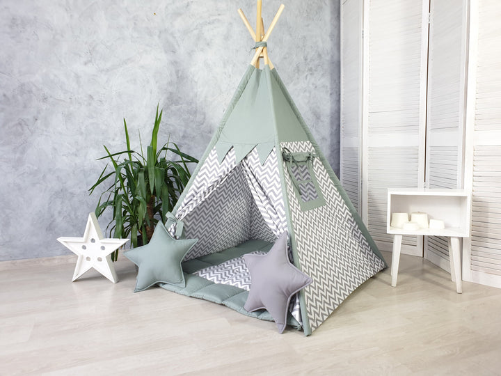 Ultimate kids play teepee tent for boys and girls&#39; playroom