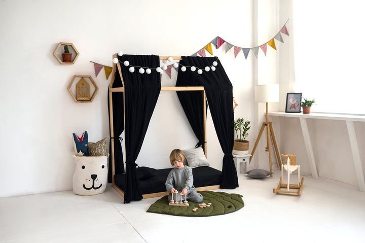 Whimsical Reading Nook Canopy: Crafted for cozy storytelling moments.