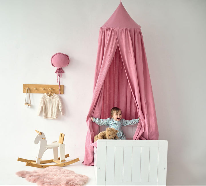 Pink boho canopy bed for crib and house bed Pink Boho Muslin Canopy | Crib Cover, Montessori Bed Tent, Baby Shower Gift hellolittlefox boho-canopy-bed-house-bed-canopy-crib-canopy-montessori-bed-canopy-home-decor-baby-shower-gift-custom-baby-gift hellolittlefox.myshopify.com