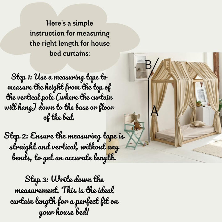 Organic beige linen canopy creating a dreamy toddler sleeping nook Beige Linen Canopy Curtains for Montessori House Bed | Organic Toddler Bed Canopy for Kids Room Decor hellolittlefox canopy-bed-curtains-aesthetic-room-decor-linen-bed-curtains-nursery-linen-bed-curtains-montessori-house-bed-canopy-toddler-bedding hellolittlefox.myshopify.com