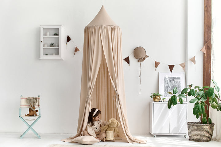 Product image from hellolittlefox - handmade item Pale Pink Linen Canopy | Baby Crib Canopy | Hanging Nursery Canopy | Soft Linen Bed Drape for Girls hellolittlefox light-pink-linen-canopy-baby-crib-canopy-hanging-from-roof-canopy-crib-canopy-canopy-for-crib hellolittlefox.myshopify.com